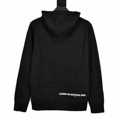 Top Quality Supr Box Logo Hooded Sweatshirt Black 2dtS211  02