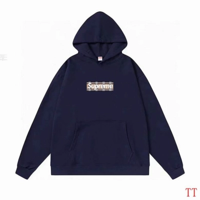 Top Quality Supr Box Logo Hooded Sweatshirt Purple ttl01 01