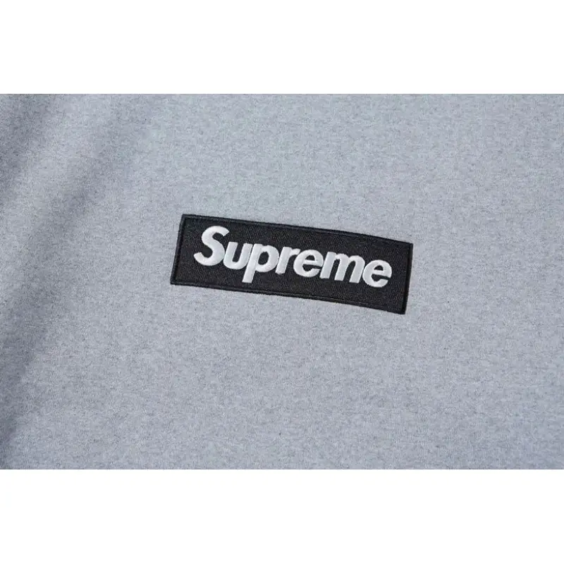 Zafa Wear Supreme Box Logo  Sweatshirt Grey 2d325