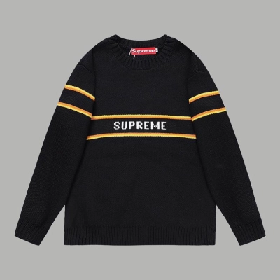 Top Quality Supr Box Logo sweater Black 01