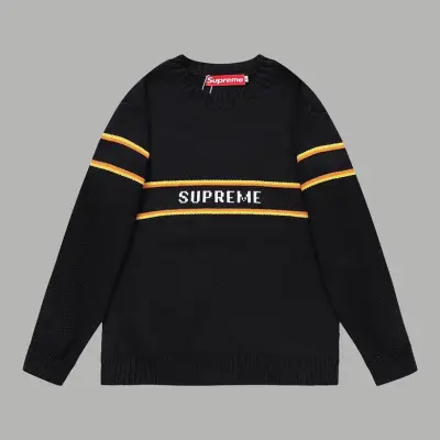 Top Quality Supreme Box Logo sweater Black 01