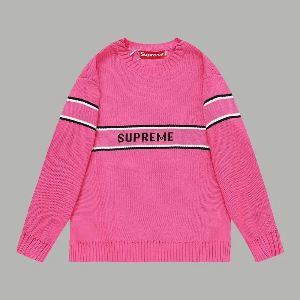 Zafa Wear Supreme Box Logo sweater Pink