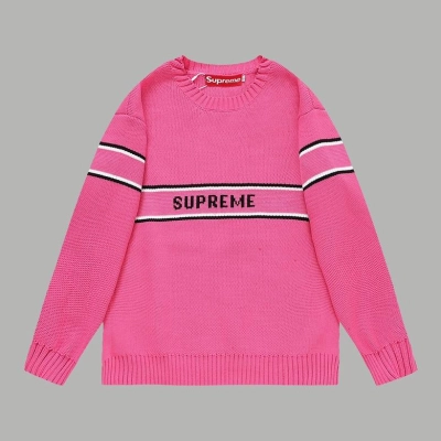 Top Quality Supr Box Logo sweater Pink 01