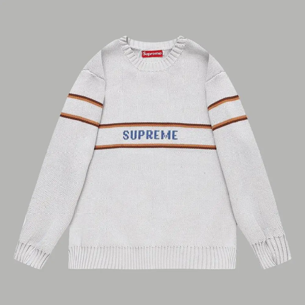 Top Quality Supreme Box Logo sweater White