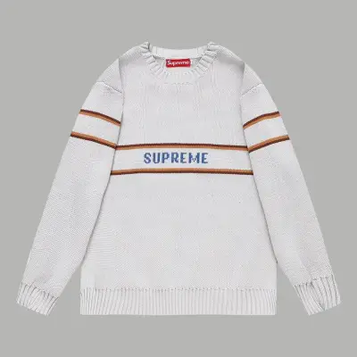 Zafa Wear Supreme Box Logo sweater White 01