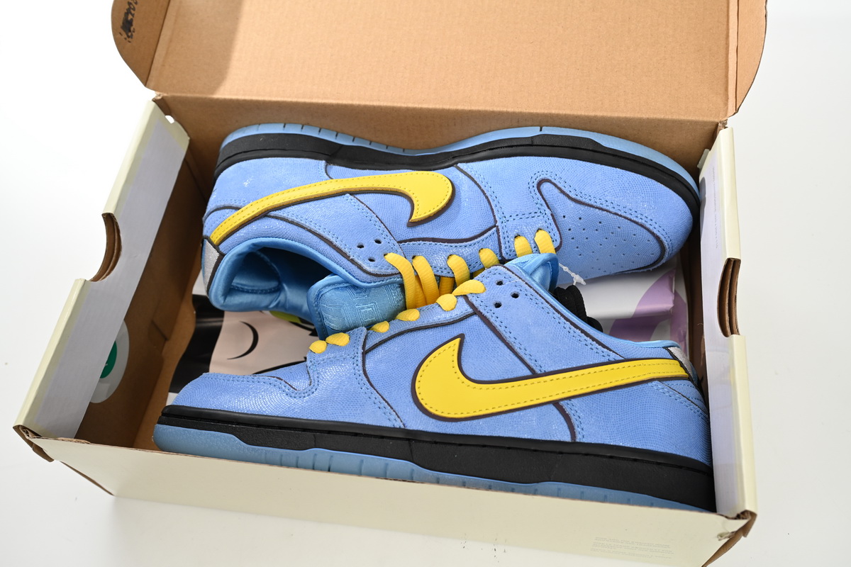 Pkgod Nike SB Dunk Low The Powerpuff Girls Bubbles