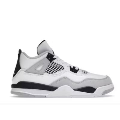 Pkgod Air Jordan 4 Retro Military Black (Kids) 02