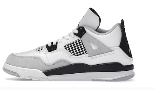 Pkgod Air Jordan 4 Retro Military Black (Kids)