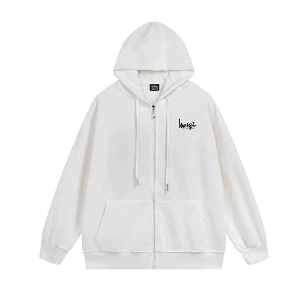 Top Quality Basic Stussy Zip Hoodie XB715