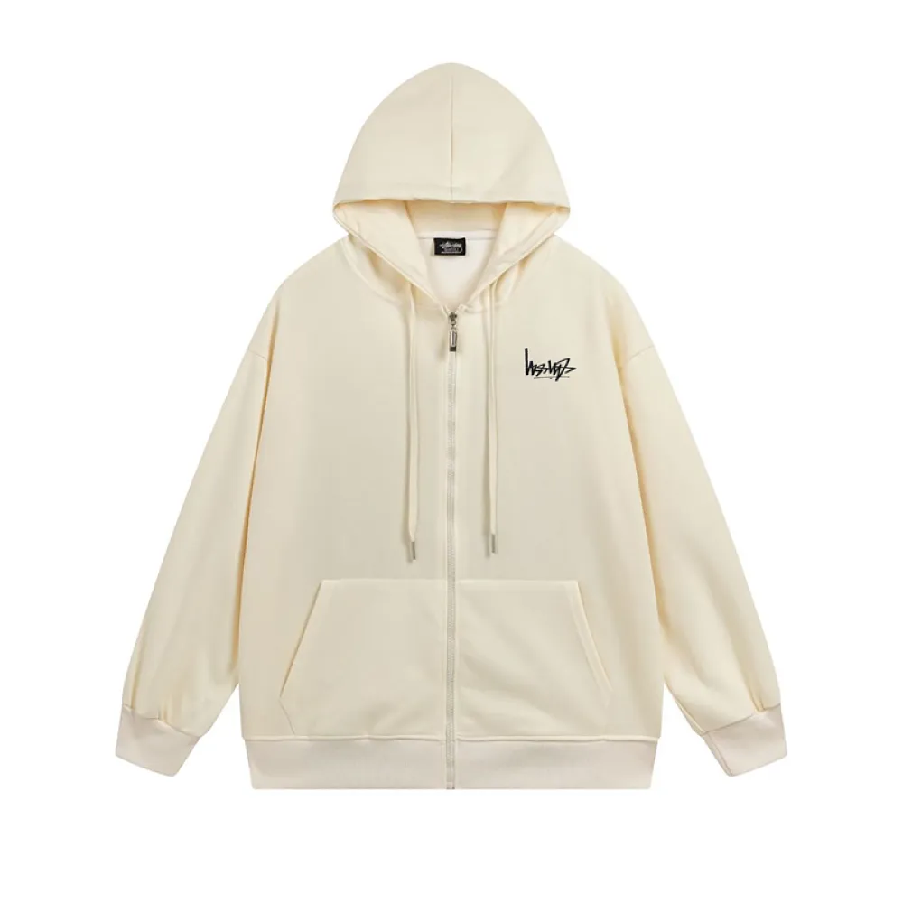 Top Quality Basic Stussy Zip Hoodie XB715