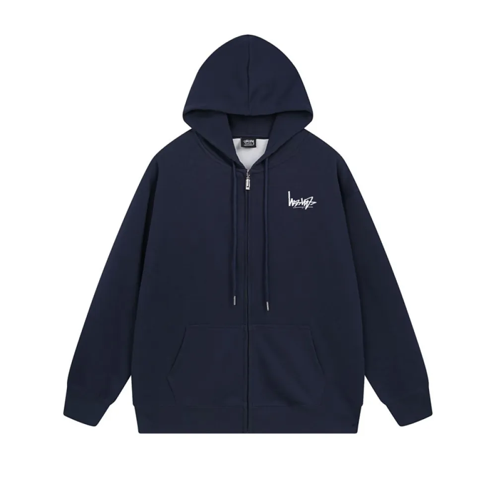 Top Quality Basic Stussy Zip Hoodie XB715