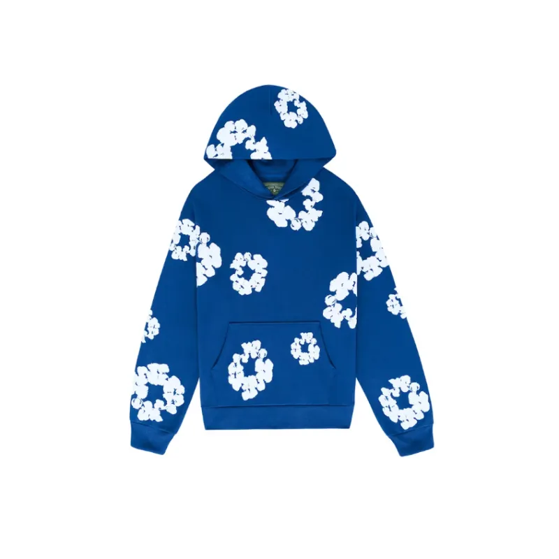 Top Quality Denim Tears The Cotton Wreath Sweatshirt Blue