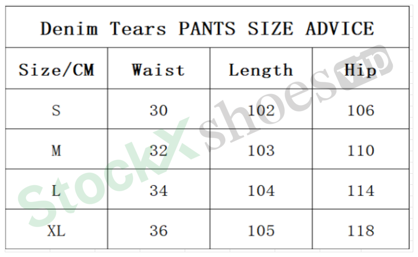 Zafa Wear Denim Tears The Cotton Wreath Sweatpants Grey