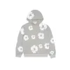 【Hot Sale】Top Quality Denim Tears The Cotton Wreath Sweat Suit Grey 