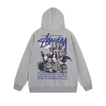 Zafa Wear Basic Stussy Hoodie XB703