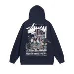 Zafa Wear Basic Stussy Hoodie XB703