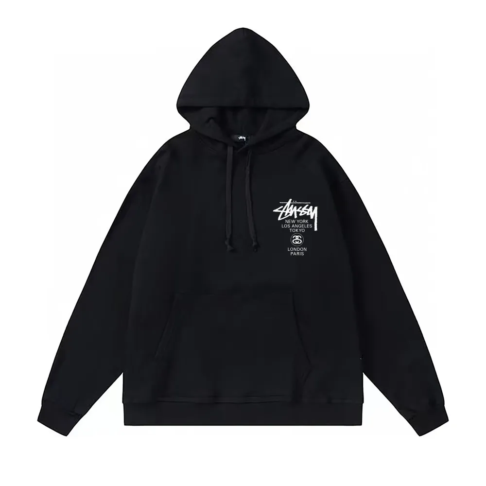 Zafa Wear  Basic Stussy Hoodie XB106