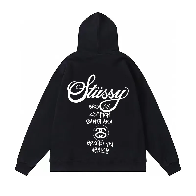 Zafa Wear  Basic Stussy Hoodie XB106