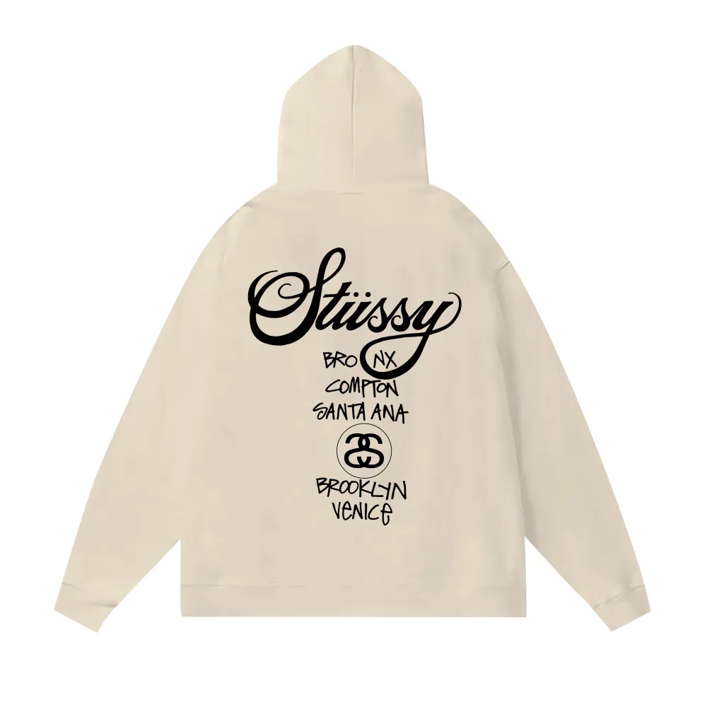 Zafa Wear  Basic Stussy Hoodie XB106