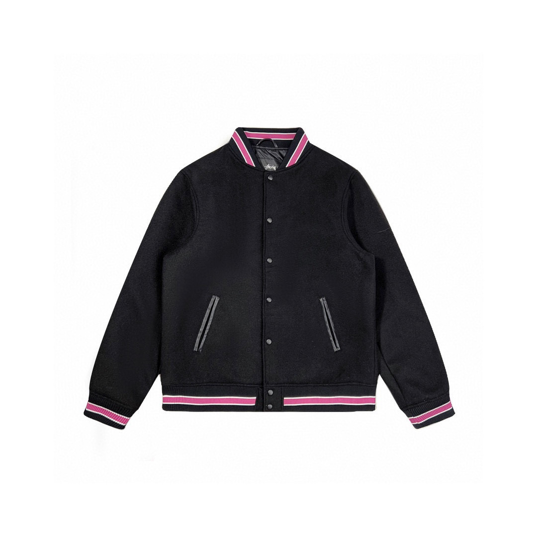     Stussy S Talk  Varsity Jacket XB408 