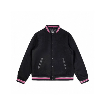 Top Quality Stussy S Talk  Varsity Jacket XB408  01