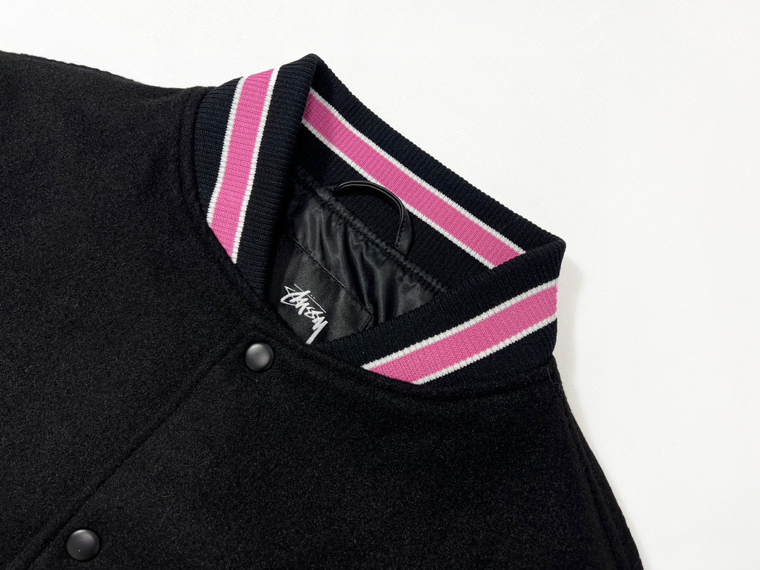     Stussy S Talk  Varsity Jacket XB408 