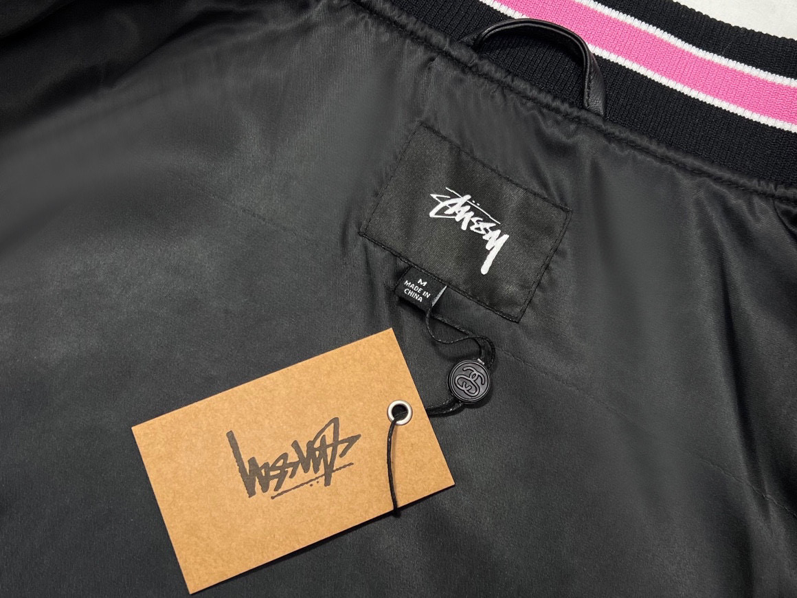     Stussy S Talk  Varsity Jacket XB408 