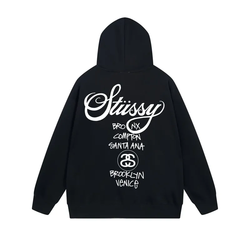 Zafa Wear Basic Stussy Hoodie XB706