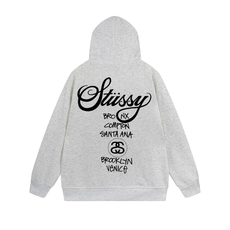 Zafa Wear Basic Stussy Hoodie XB706