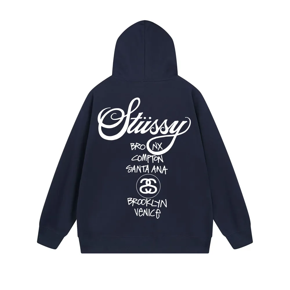 Zafa Wear Basic Stussy Hoodie XB706