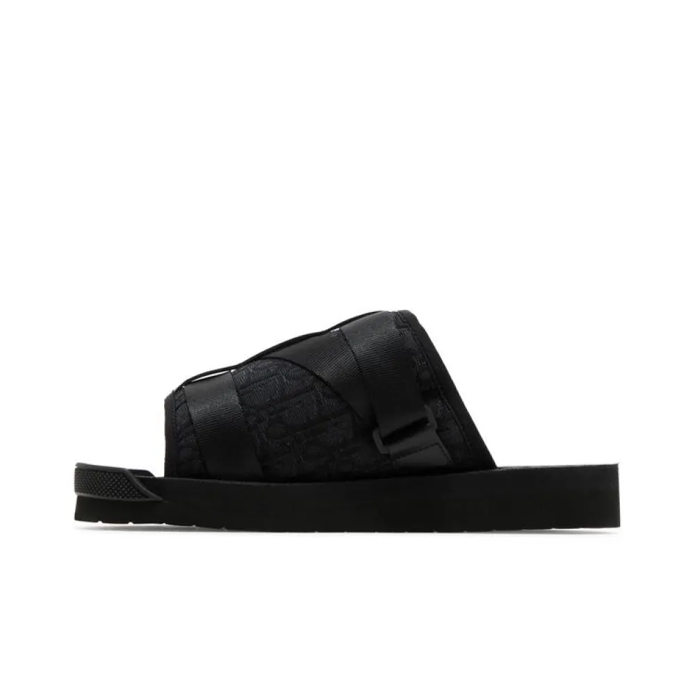 Dior Alpha Sandal 'Dior Oblique - Black