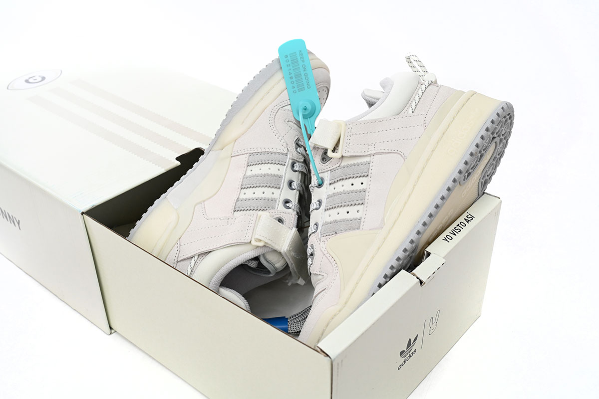 Pkgod adidas Bad Bunny Forum Low Grey Rabbit