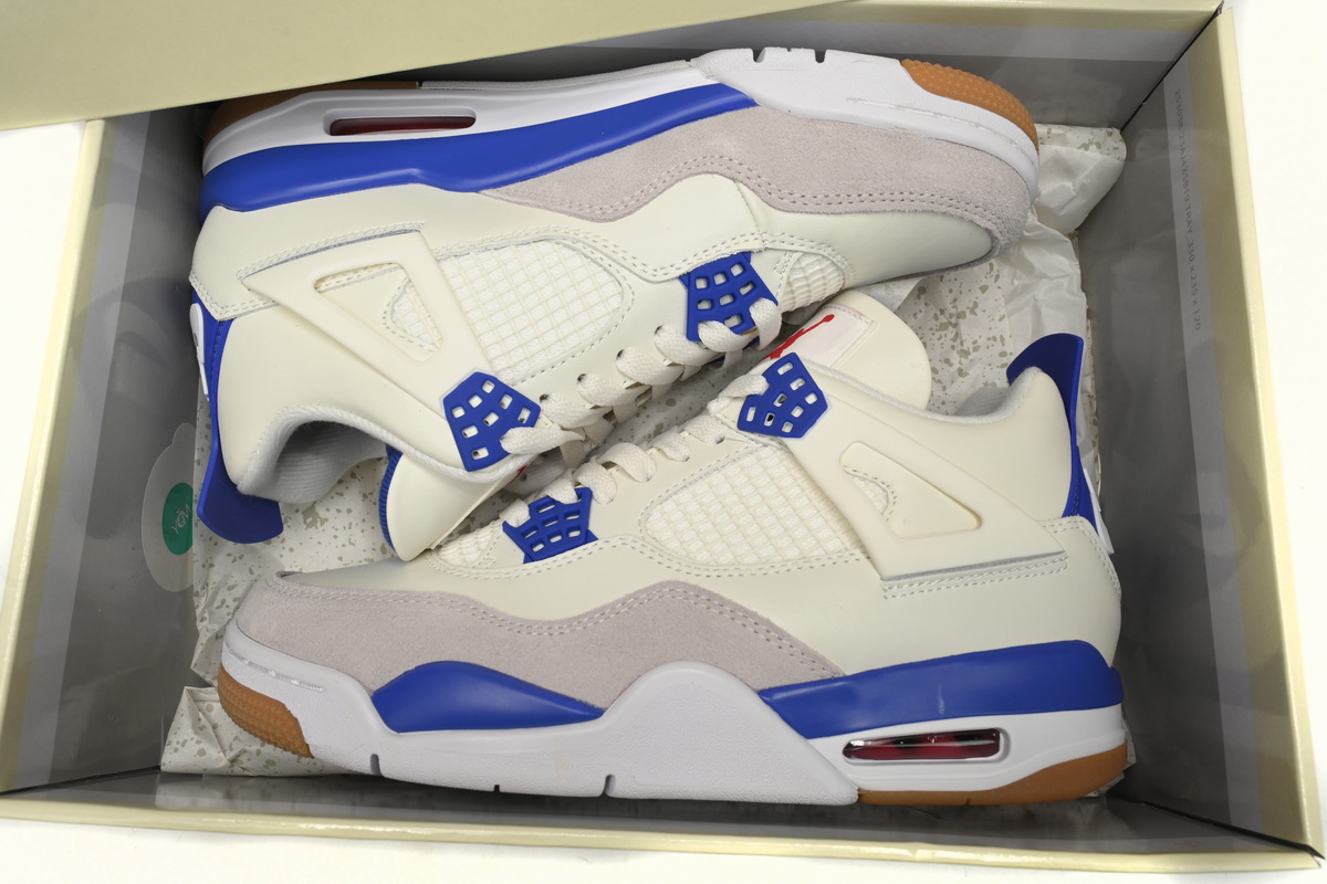    Pkgod Nike SB x Air Jordan 4 Sapphire DR5415-102
