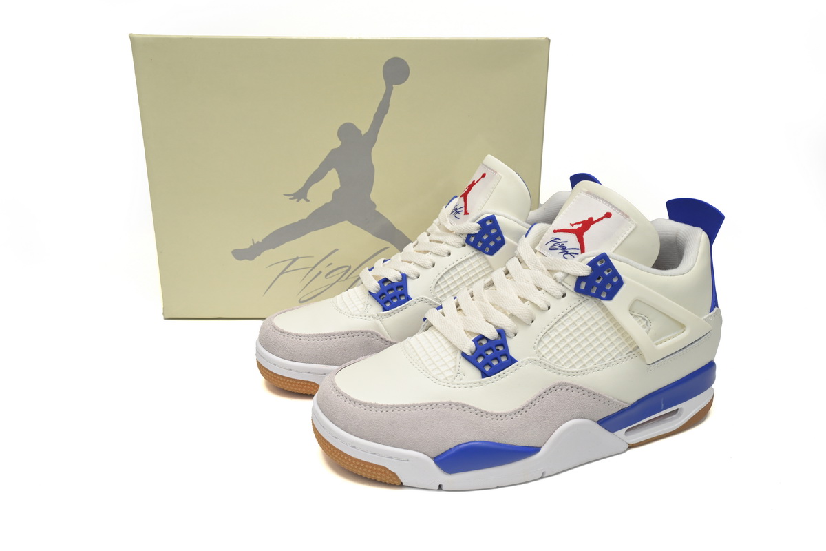    Pkgod Nike SB x Air Jordan 4 Sapphire DR5415-102