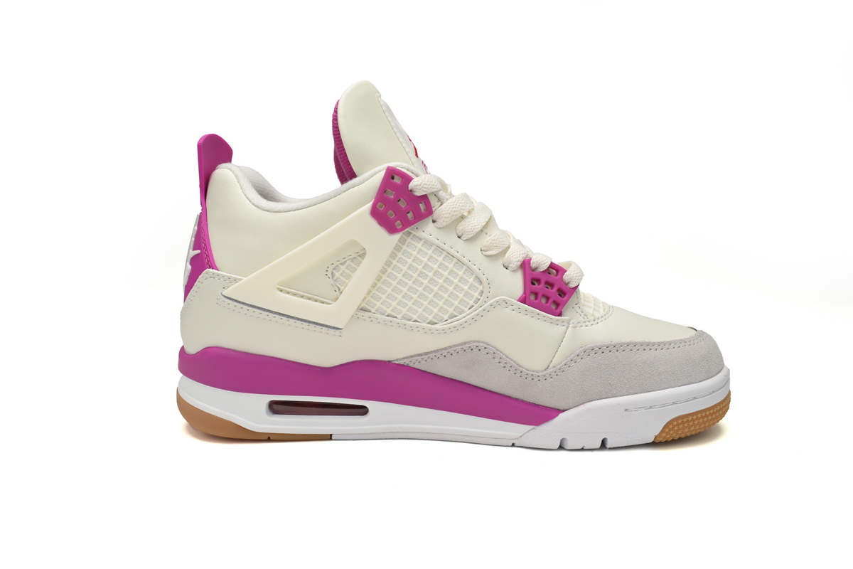    Pkgod Nike SB x Air Jordan 4 White Purple Grey DR5415-105