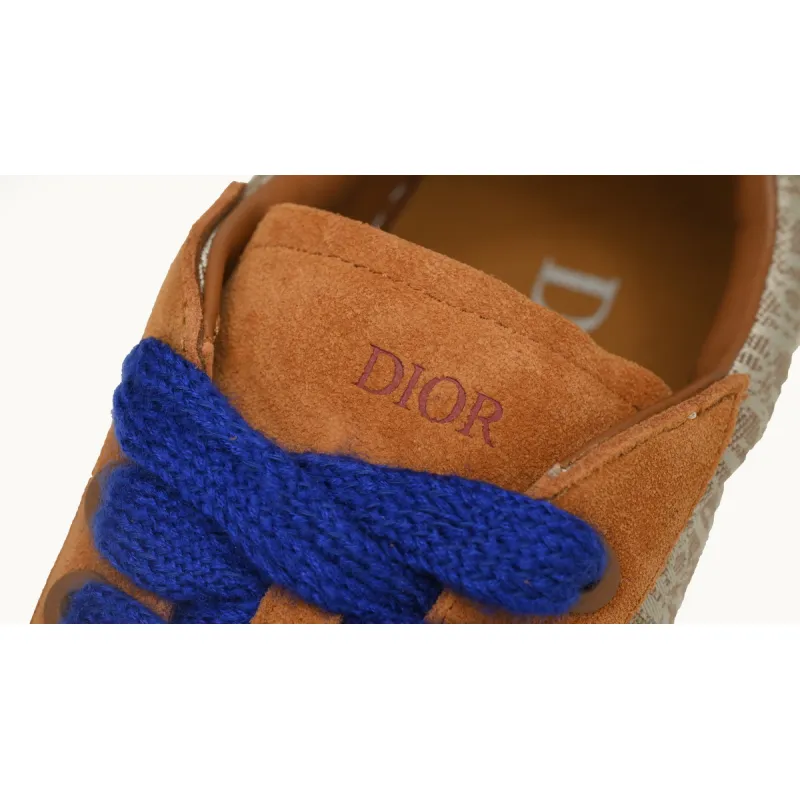 Zafa Wear Dior X Denim Tears B33 Sneakers Release Brown Blue