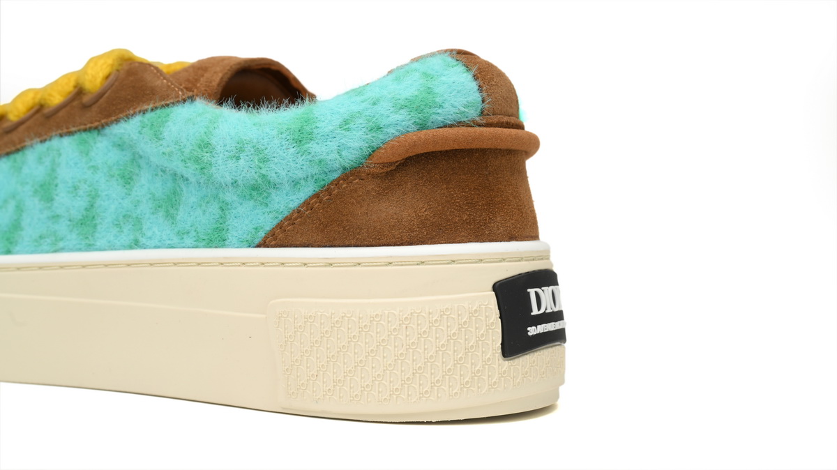 Dior X Denim Tears B33 Sneakers Release Brown Green
