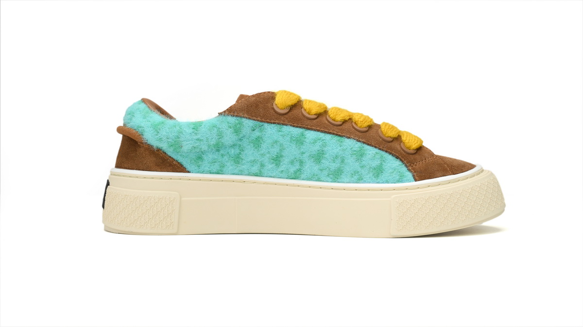 Dior X Denim Tears B33 Sneakers Release Brown Green