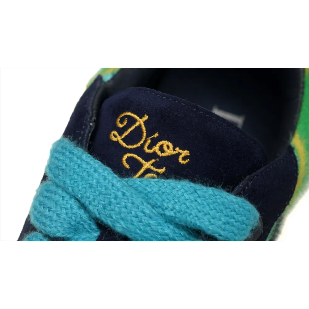 Dior X Denim Tears B33 Sneakers Release Navy Dlue Stripes