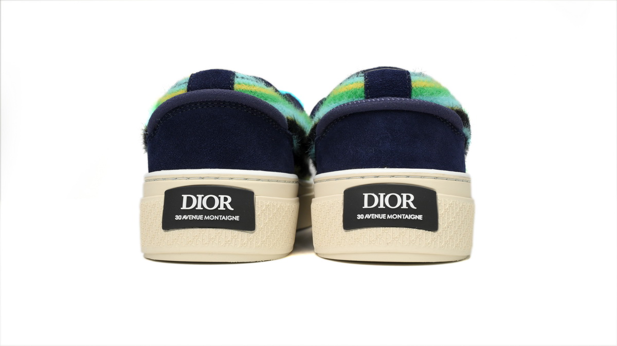 Dior X Denim Tears B33 Sneakers Release Navy Dlue Stripes