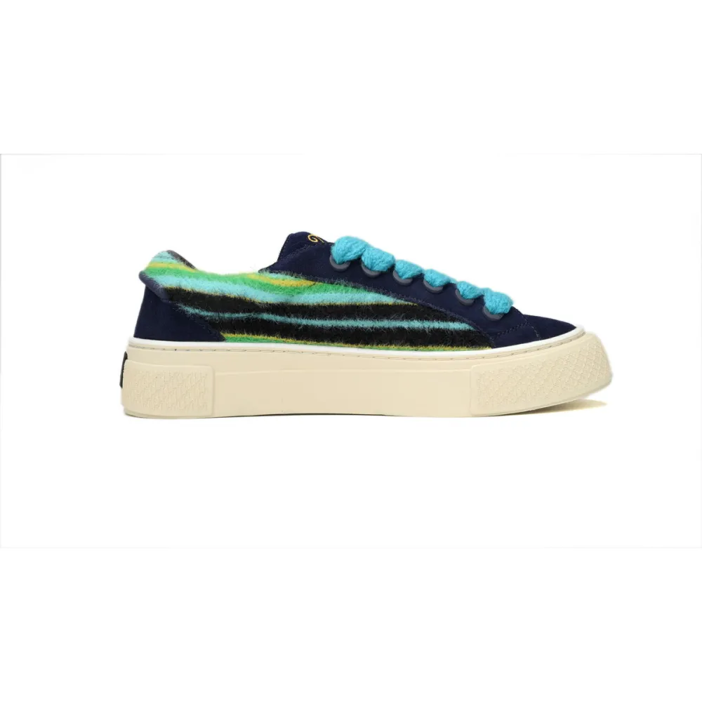 Dior X Denim Tears B33 Sneakers Release Navy Dlue Stripes