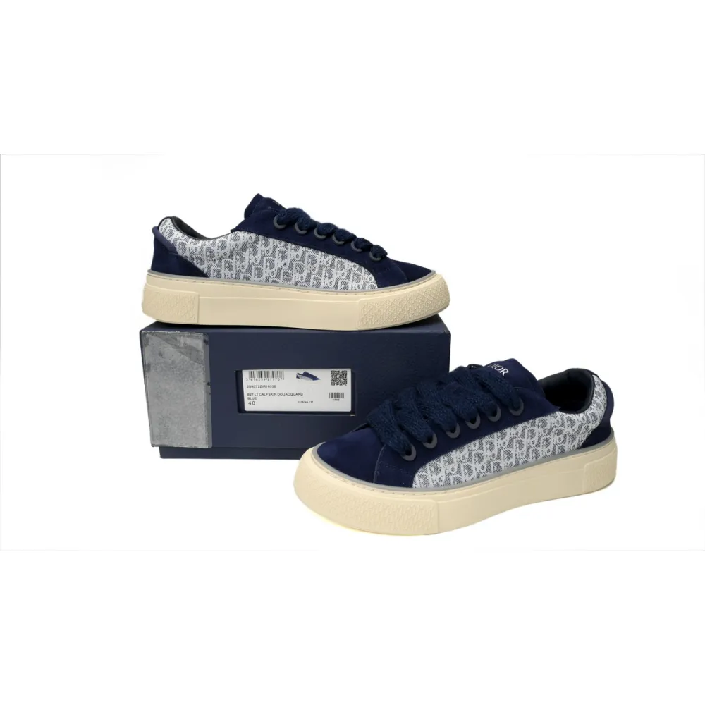 Zafa Wear Dior X Denim Tears B33 Sneakers Release White Blue 3SN272 ZIR1 6536