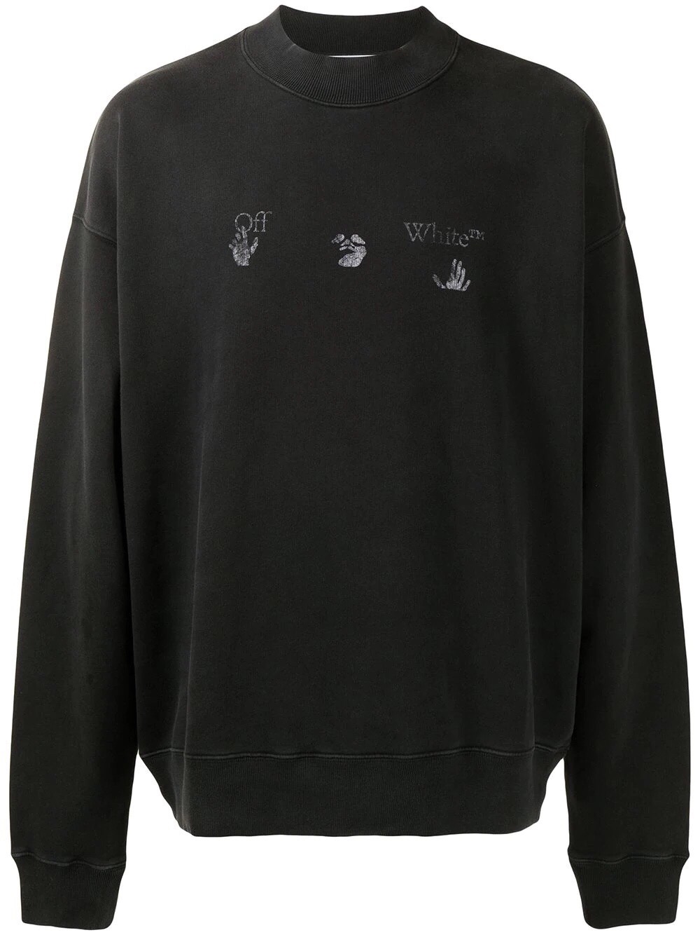 Zafa Wear OFF WHITE Hoodie 22FW Print distressed