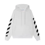 Top Quality OFF WHITE Hoodie Classic Arrow 2022 Arrow Zebra Bar