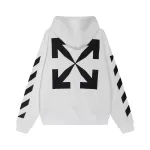 Zafa Wear OFF WHITE Hoodie Classic Arrow 2022 Arrow Zebra Bar