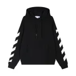 Top Quality OFF WHITE Hoodie Classic Arrow 2022 Arrow Zebra Bar