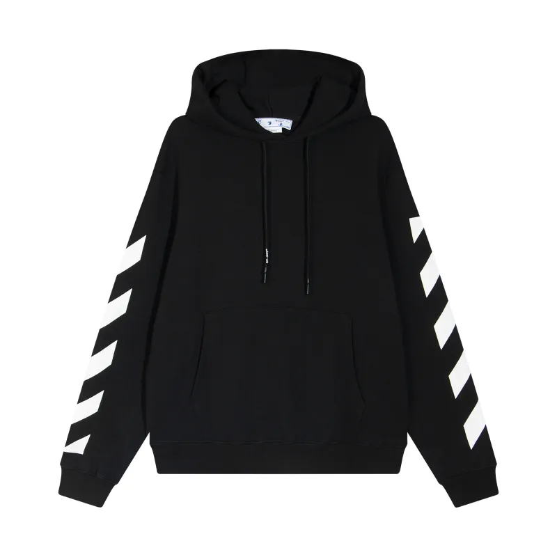 Zafa Wear OFF WHITE Hoodie Classic Arrow 2022 Arrow Zebra Bar