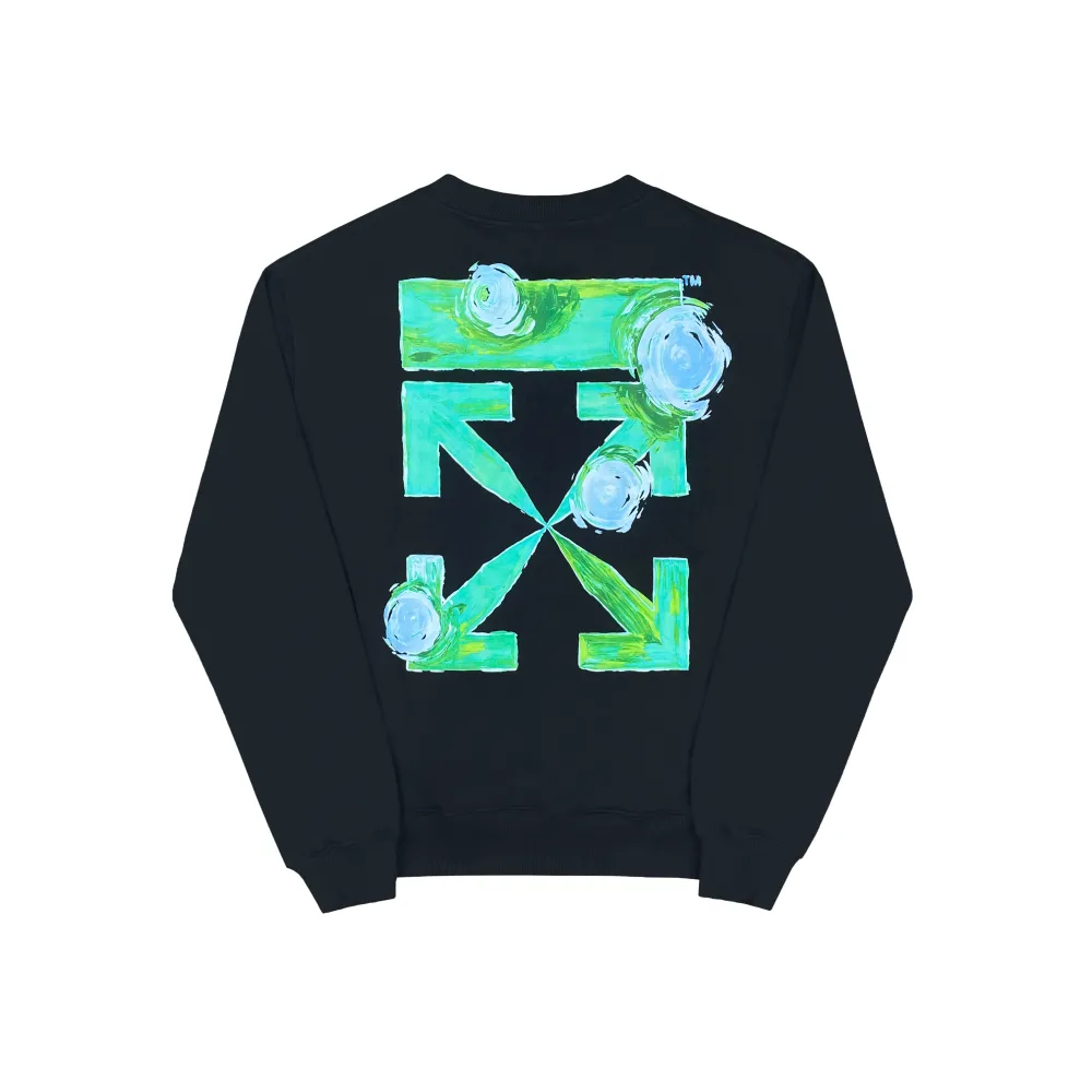 Top Quality OFF WHITE Hoodie Green Tree