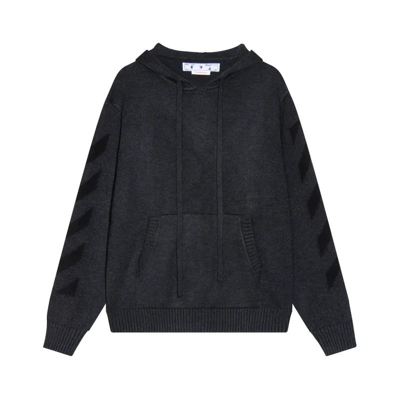 Top Quality OFF WHITE Hoodie Zebra Arrow 