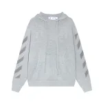 Top Quality OFF WHITE Hoodie Zebra Arrow